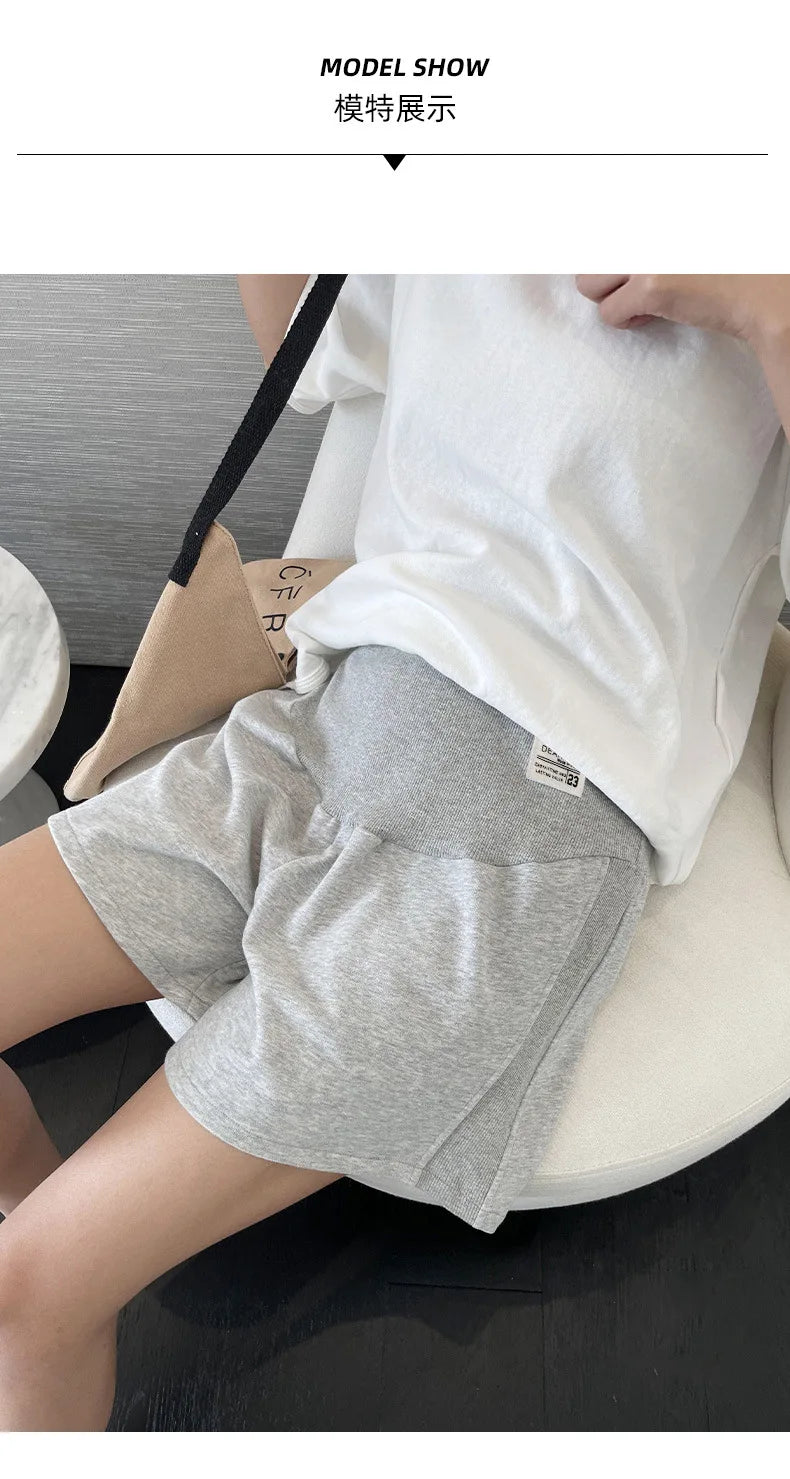 Summer Breeze Plus Size Maternity Capri Shorts ATHLEXES