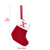 Festive Knitted Christmas Letter Stockings 2024 ATHLEXES