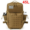 QT&QY 25L/45L Tactical Backpack for Outdoor Survival Use ATHLEXES
