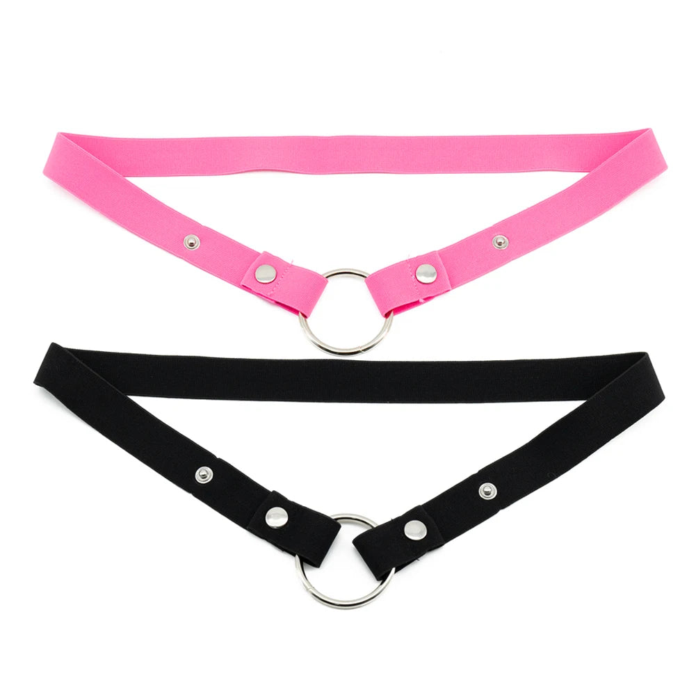 SecureHold Male Chastity Belt with Adjustable Ring ATHLEXES