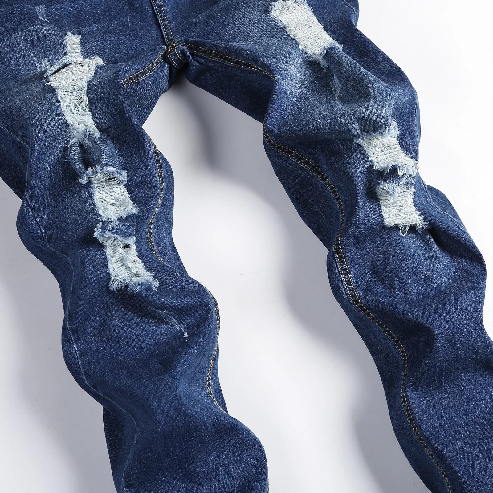 Ripped Skinny Denim Pants ATHLEXES