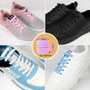Colorful No-Tie Elastic Press Lock Shoelaces ATHLEXES