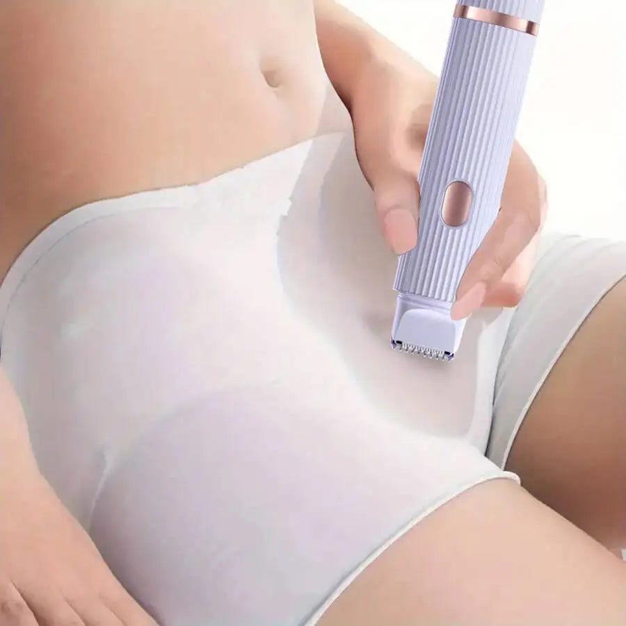 GlamGlow 2-in-1 Women's Electric Shaver ATHLEXES