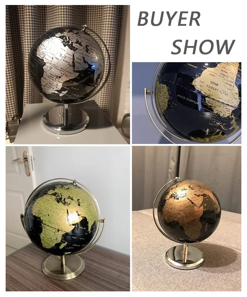 GlobeMaster Rotating World Globe for Learning ATHLEXES