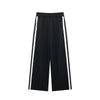TRAFZA Luxe Stripe Jacket & Trousers Set for Women ATHLEXES