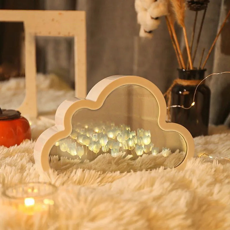 Tulip Glow LED Night Light for Dreamy Bedrooms ATHLEXES