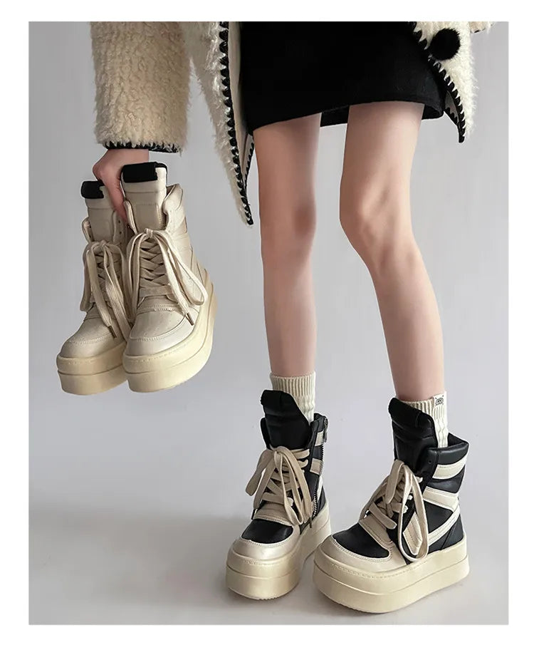 ElevateStyle Thick Sole Ankle Boots for Women ATHLEXES