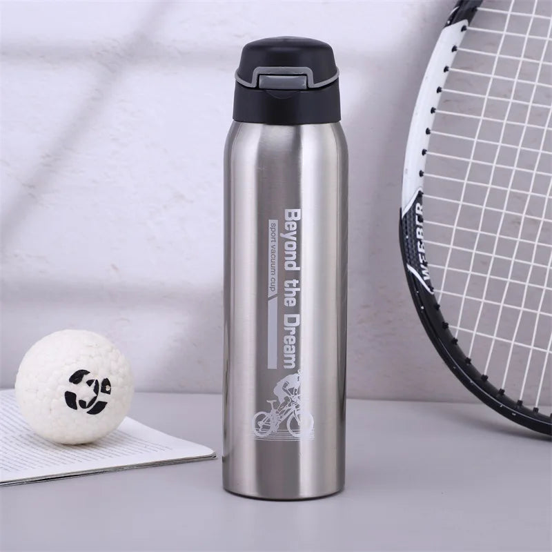 Cyclist's Insulated Aluminum Water Bottle 500ml ATHLEXES
