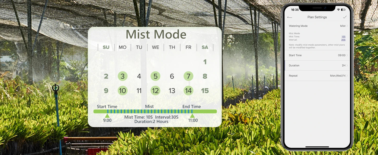 Diivoo Smart WiFi Garden Irrigation Timer with Alexa ATHLEXES