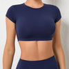 BreezeFit Backless Yoga Crop Top for Women ATHLEXES