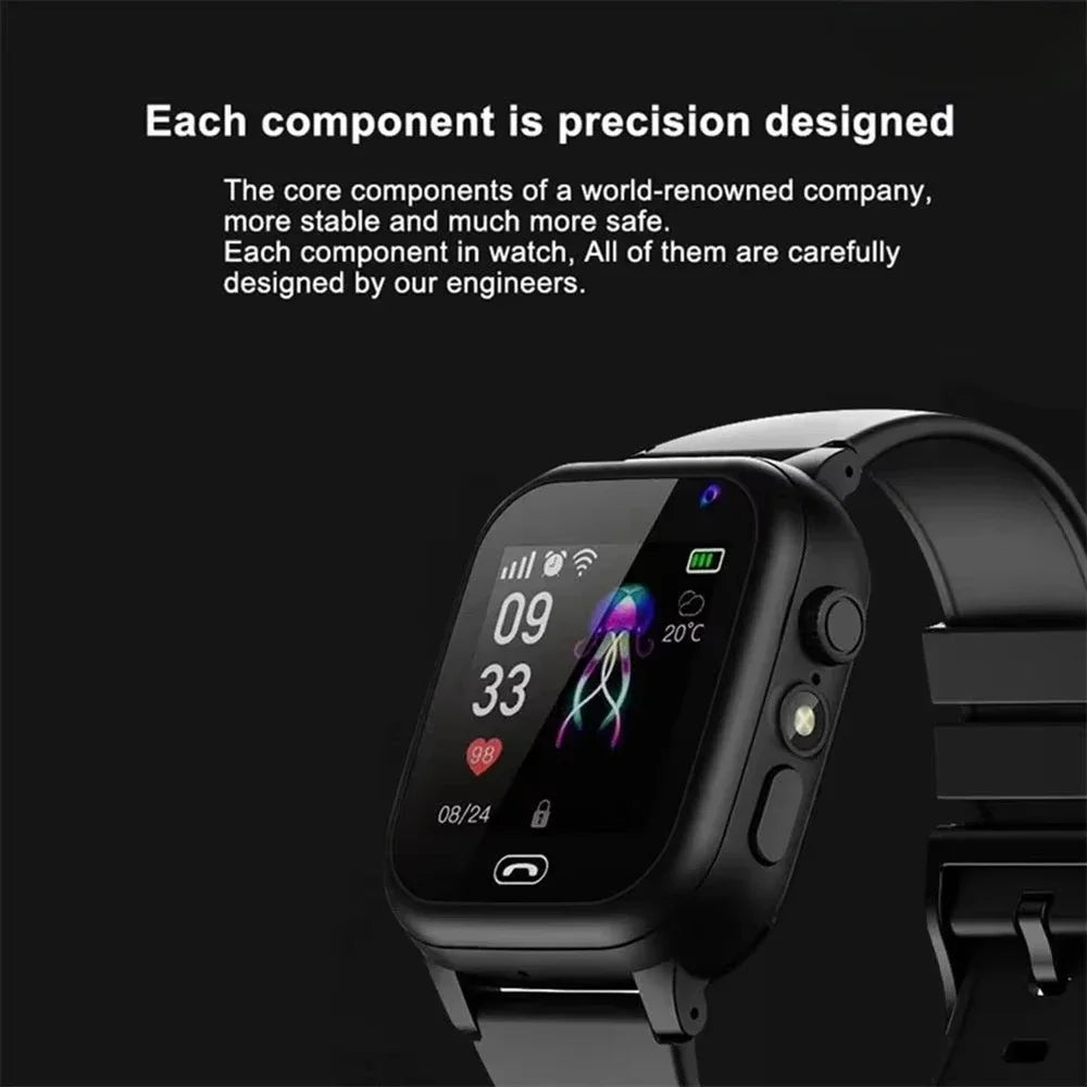 KidSafe GPS Smart Watch with Video Calling ATHLEXES