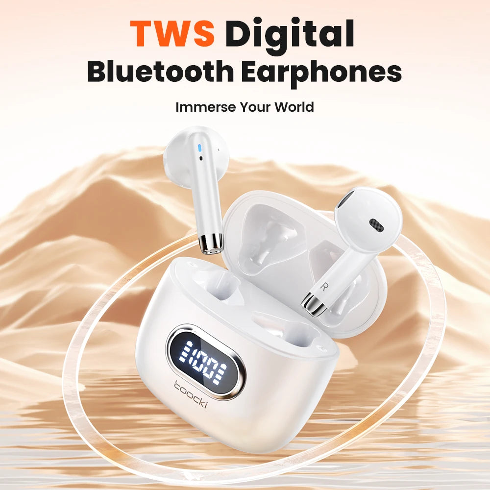 Toocki TWS Bluetooth 5.3 Sports Earphones ATHLEXES