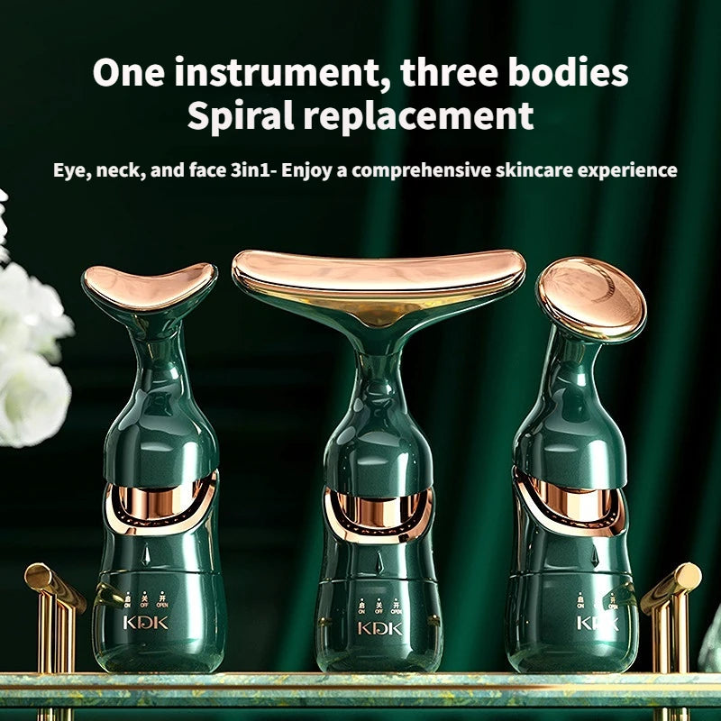 ReviveGlow 3 In 1 Facial Massager Device ATHLEXES
