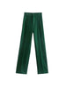 Chic High Waist Straight Leg Office Pants ATHLEXES
