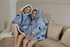 CozyNest Oversized Flannel Hoodie Blanket ATHLEXES