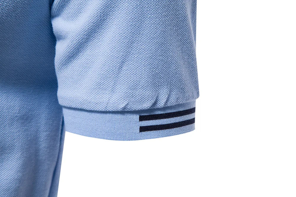 AIOPEON 100% Cotton Casual Men's Polo Shirt ATHLEXES