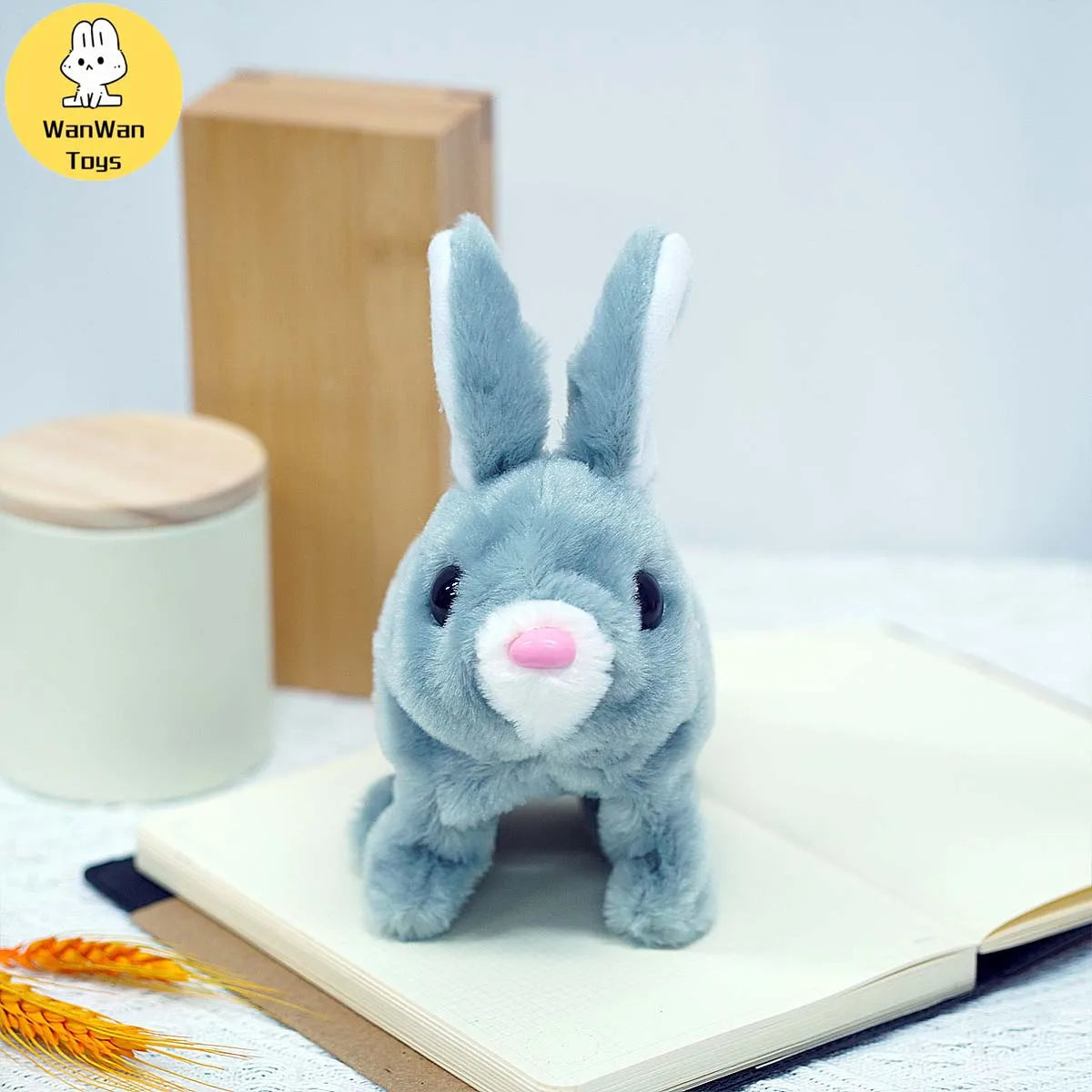Joyful Bunny Plush Toy with Interactive Features ATHLEXES