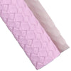 Elegant Pink Litchi Leather Vinyl Fabric Roll 30x132cm ATHLEXES