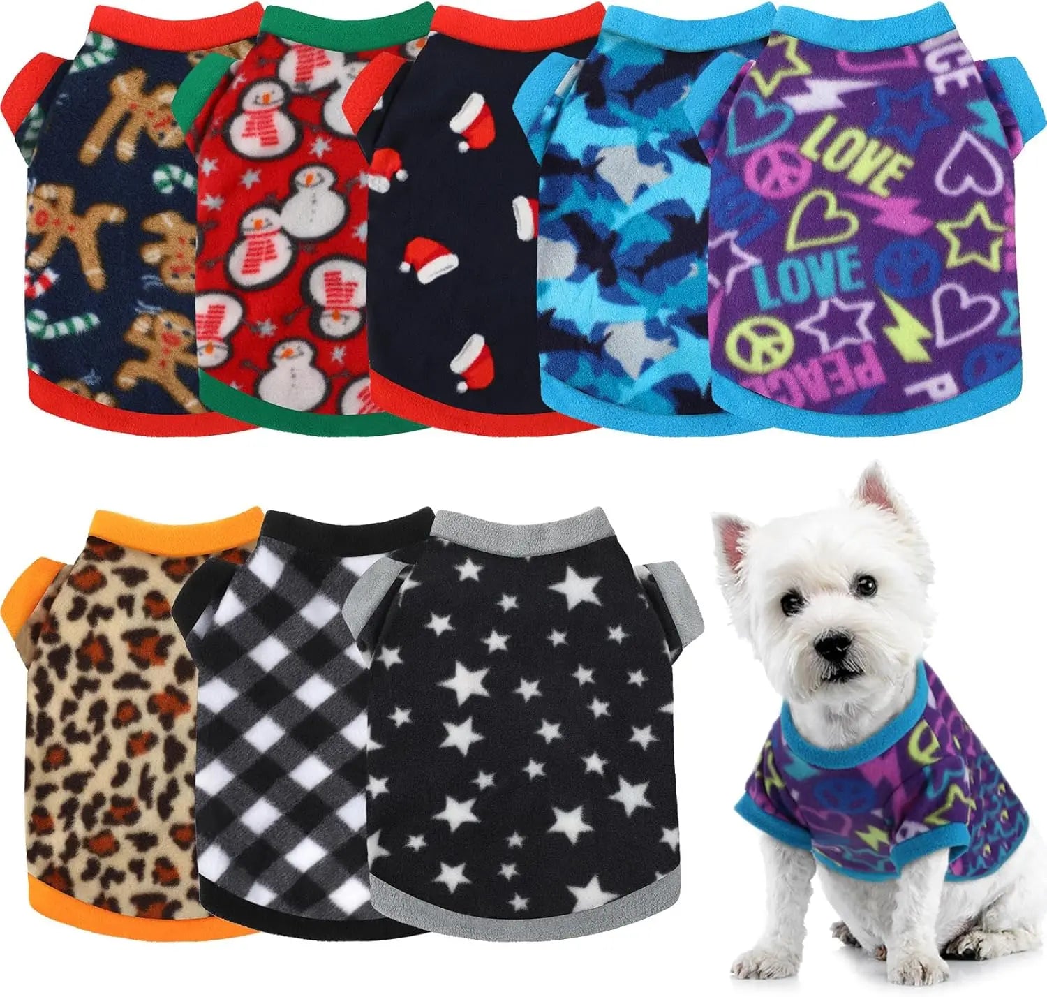 ChicWarm Fleece Dog Sweaters for Winter Chihuahua Comfort ATHLEXES