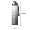 HydraMark 1L Gradient Time-Marker Water Bottle ATHLEXES
