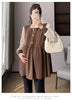 Chic Spring Maternity Patchwork Blouse ATHLEXES