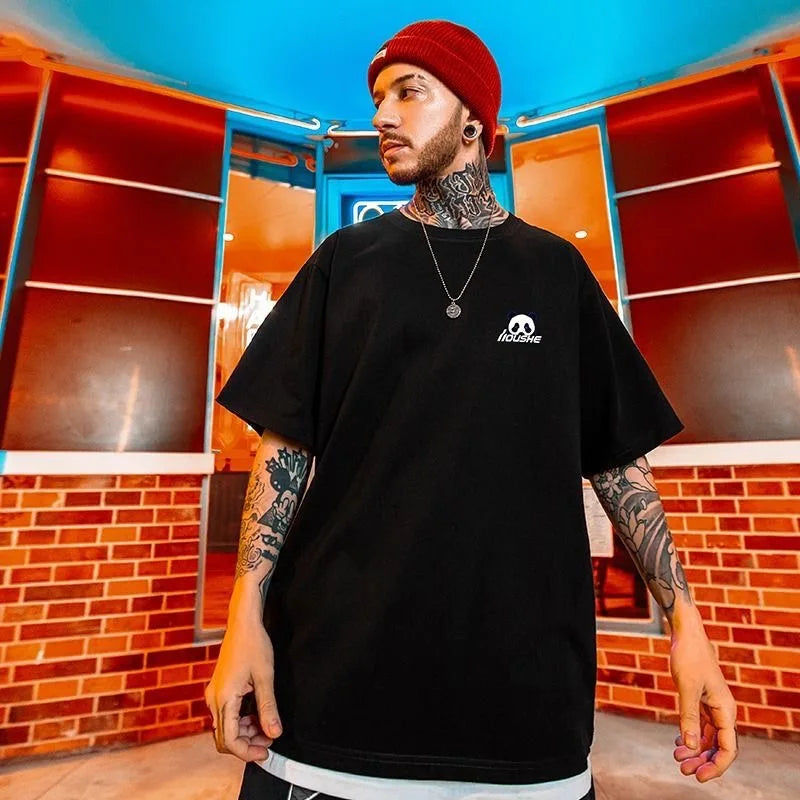 ZAZOMDE Retro Cartoon Tiger Oversized Tee ATHLEXES