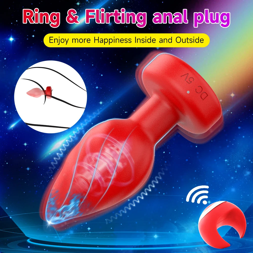 VibeLink Remote Control Prostate Massager ATHLEXES