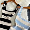 ChicStripe Summer Bodycon Maxi Dress ATHLEXES
