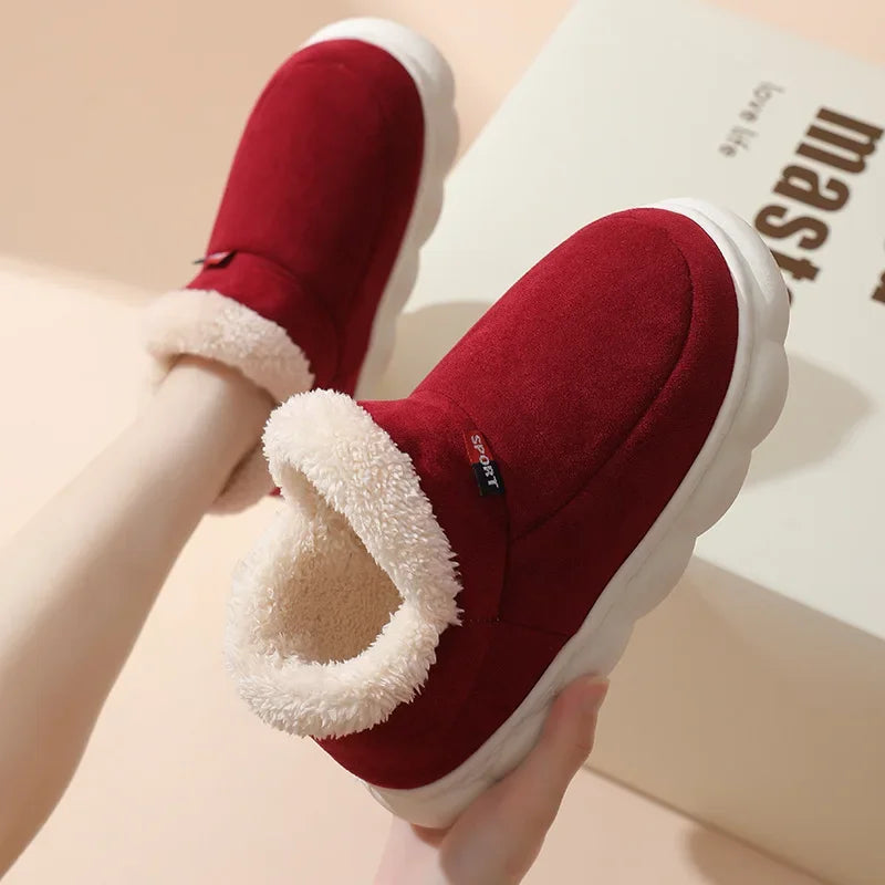 Kidmi Plush Winter House Shoes for Women and Men ATHLEXES