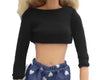 Curvy Barbie Fashion Set with T-Shirt and Pants ATHLEXES