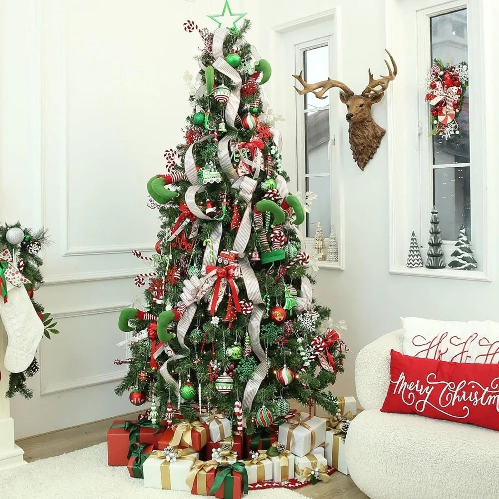 Charming 44Pcs Christmas Ball Ornament Collection ATHLEXES