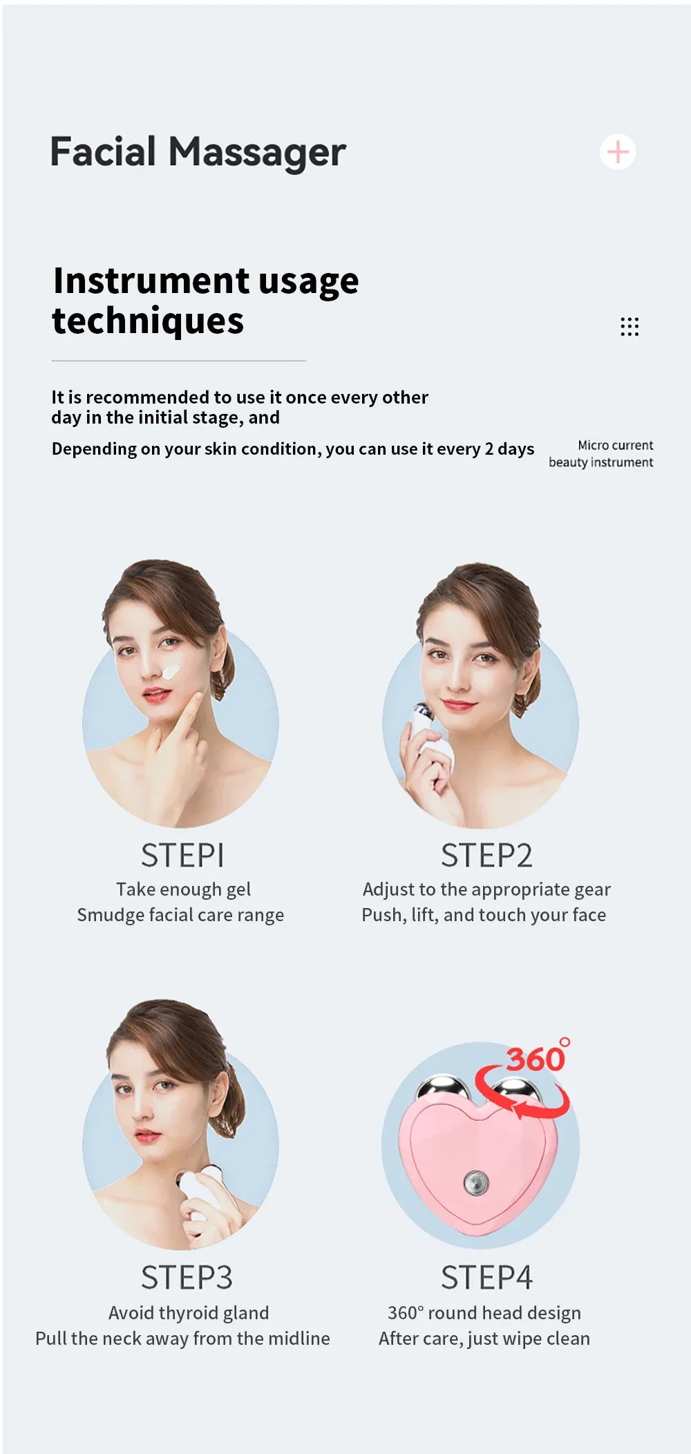 ReviveGlow Microcurrent Facial Massager ATHLEXES