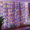 FairyGlow 8 Mode LED Curtain String Lights ATHLEXES
