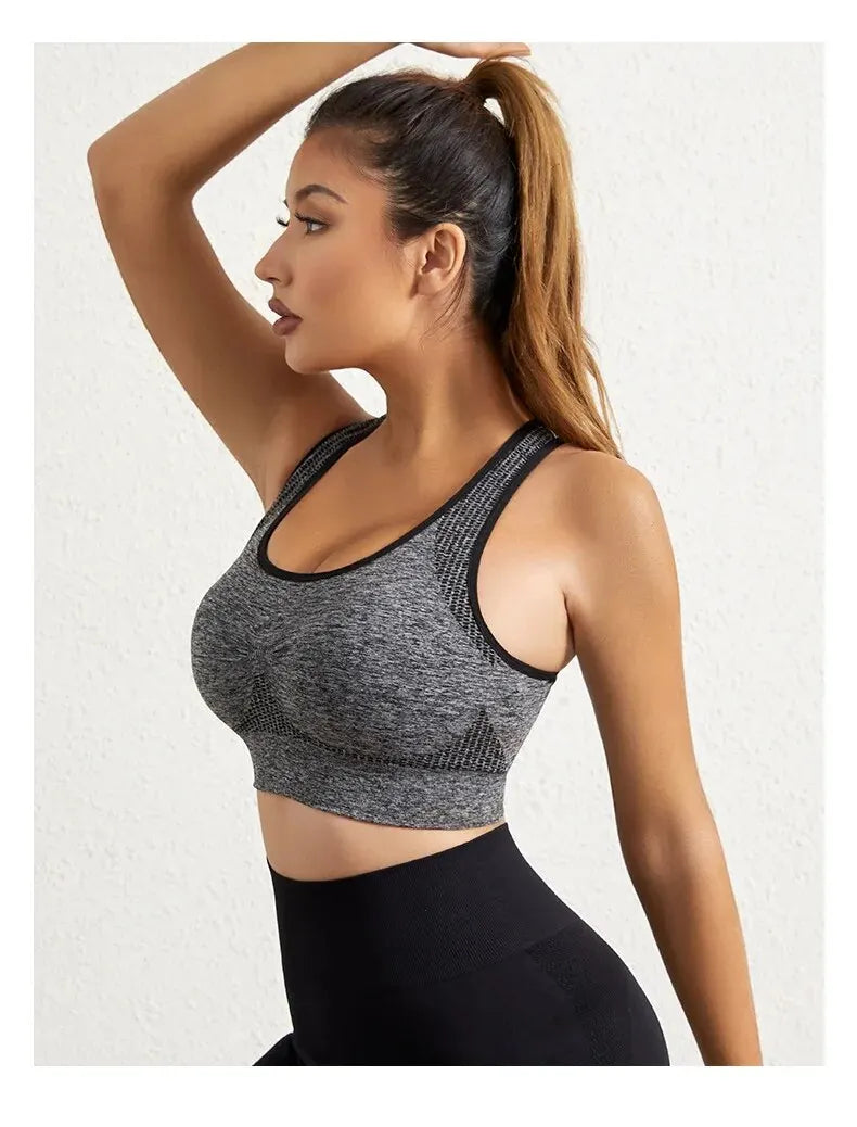 IvyFlex Backless Padded Workout Bra ATHLEXES