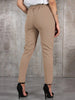 Chic Chiffon High Waist Slim Fit Pants for Women ATHLEXES