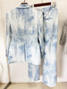 Chic Tie Dye Blazer and Pants Set ATHLEXES