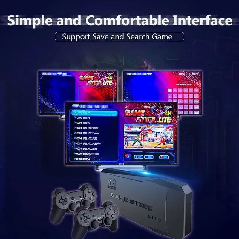 M8 Retro 4K Gaming Console with 20000 Games ATHLEXES