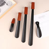 Elegant Stainless Steel Shoe Horn with Leather Cover ATHLEXES