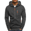 UrbanStyle Men's Hooded Zipper Jacket with Custom Logo ATHLEXES
