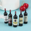 10-Piece Dollhouse Miniature Wine Bottle Set ATHLEXES