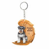 Heartfelt Dog Angel Pendant Keychain ATHLEXES