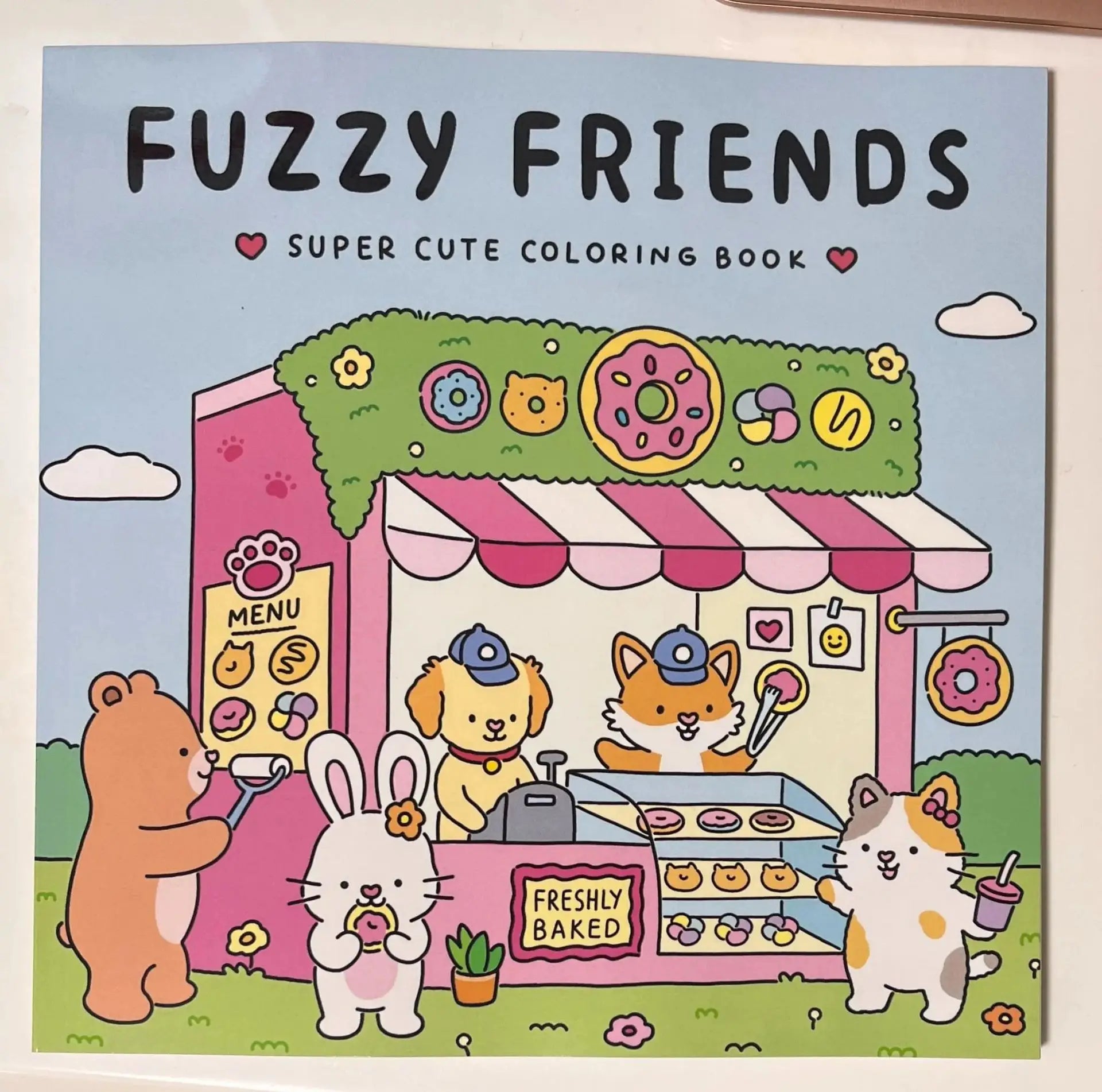 Hygge Creatures Coloring Book for Relaxation ATHLEXES