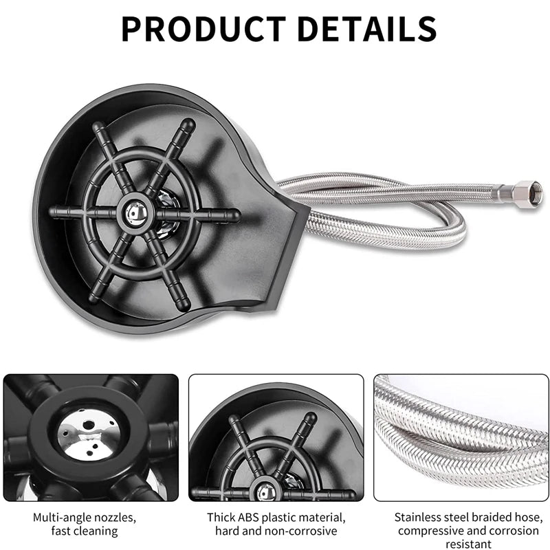 EcoClean Automatic Cup Washer Faucet ATHLEXES