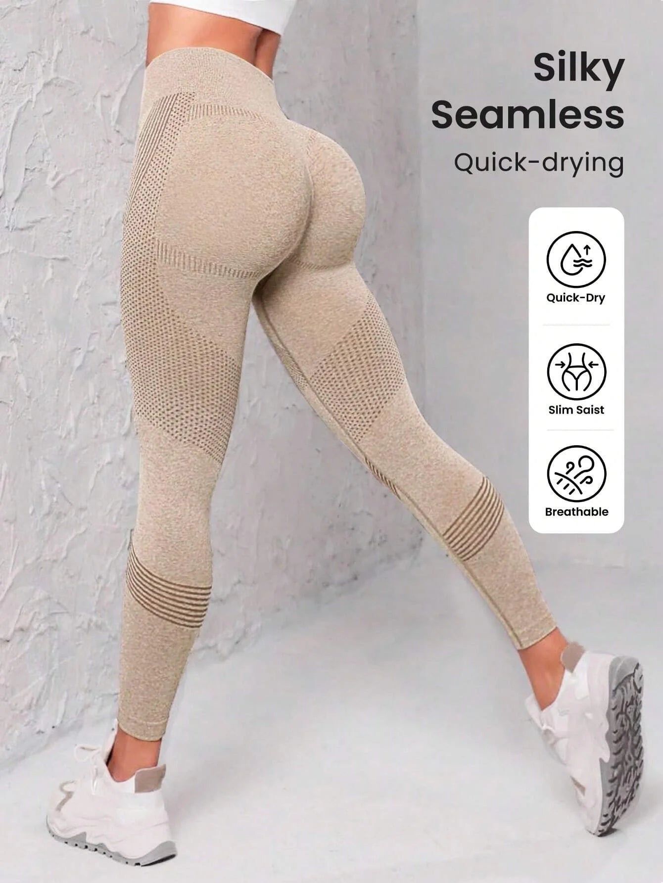 Seamless Comfort Wide Waistband Leggings ATHLEXES
