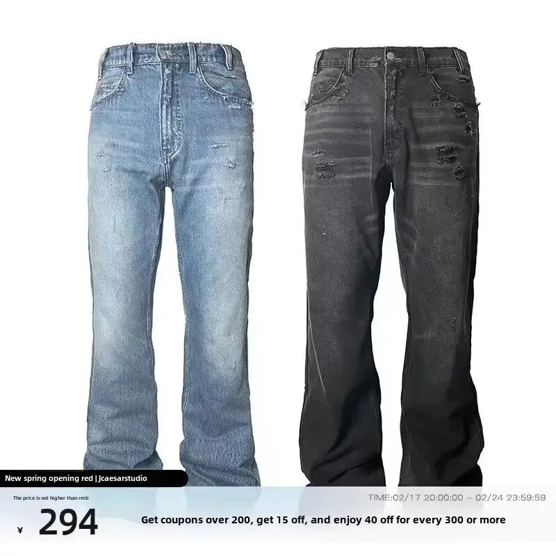 Urban Edge Ripped Summer Jeans for Men ATHLEXES