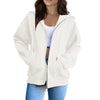 Chic Comfort 2024 Zip-Up Warm Hooded Sweatshirt for Women ATHLEXES