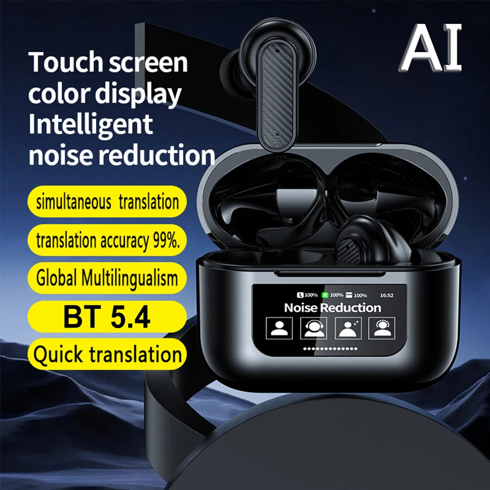 AI Translator Earbuds - Wireless Language Device ATHLEXES