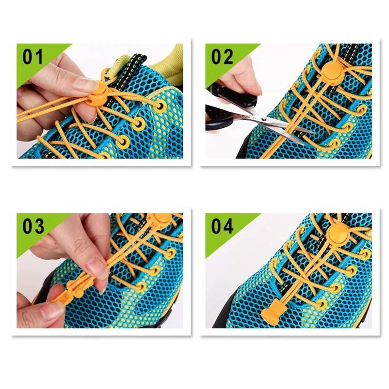 Lazy Laces Elastic Shoe Accessories for Runners ATHLEXES