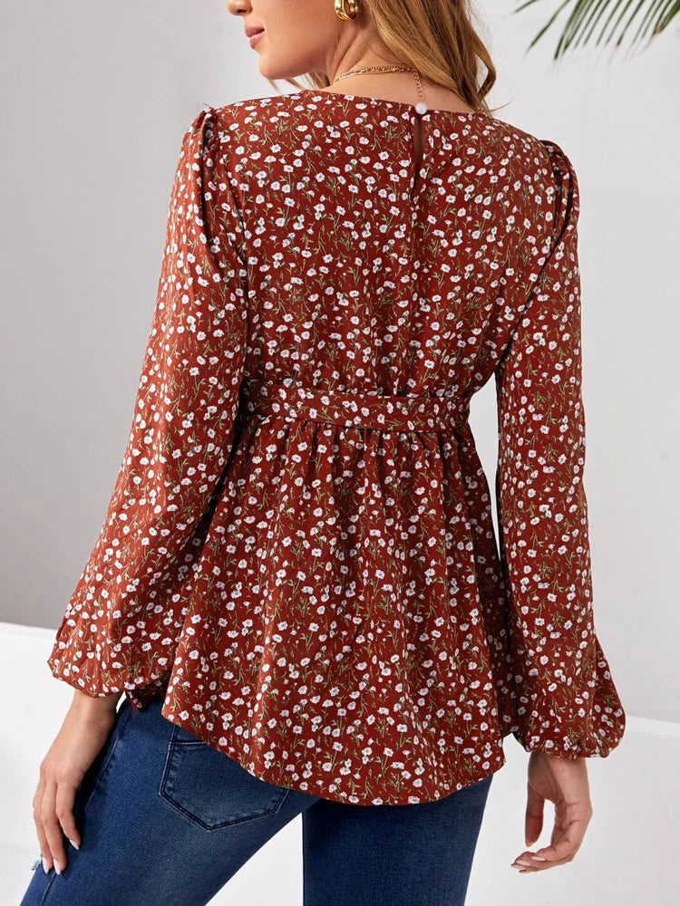 Autumn Chic Maternity Polka Dot Shirt ATHLEXES