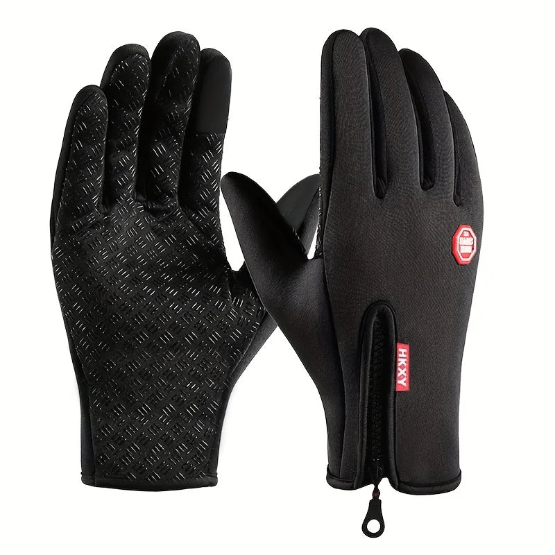 Cycling Comfort Gloves for Warmth and Grip in Autumn Winter ATHLEXES